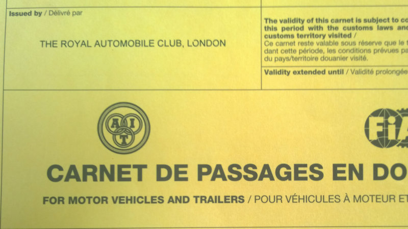 FIA – Allow Carnet users to use alternative issuing organisations – RAC Treat Travellers Better